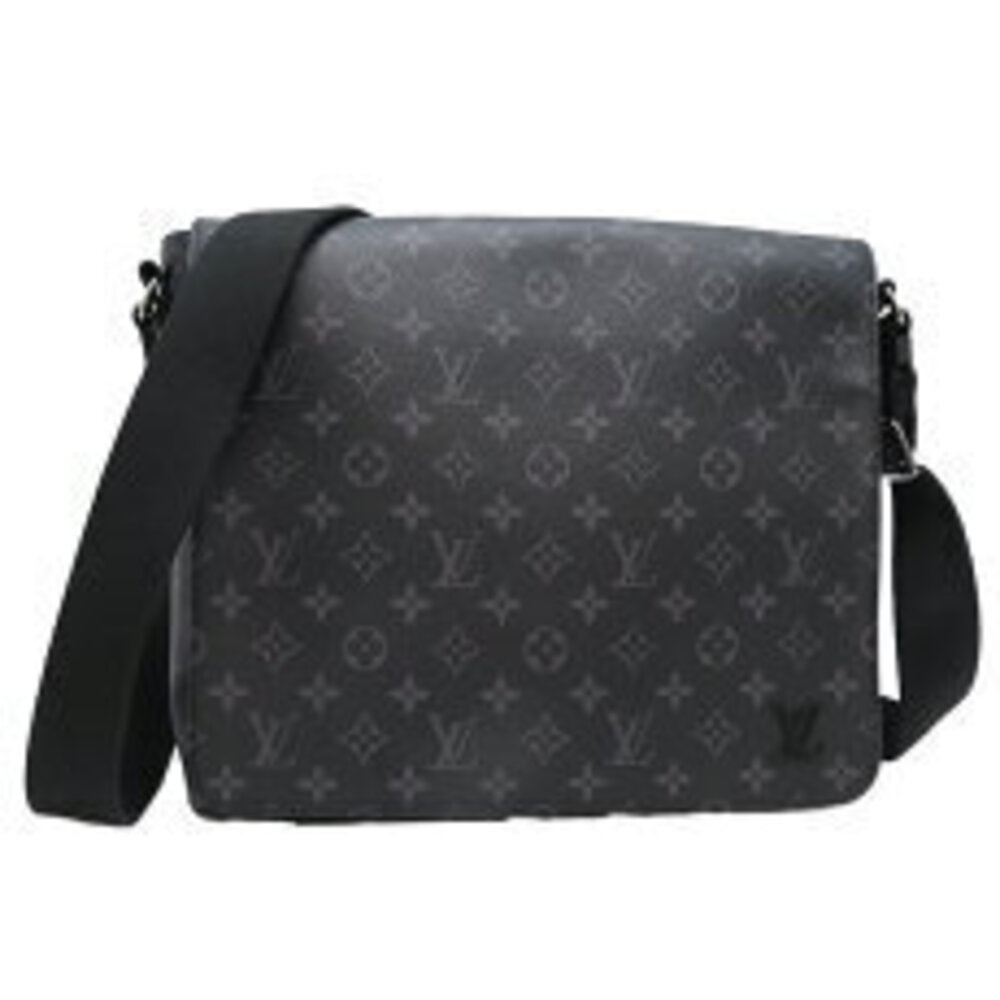 Louis Vuitton District NM Shoulder Bag Monogram Eclipse Black